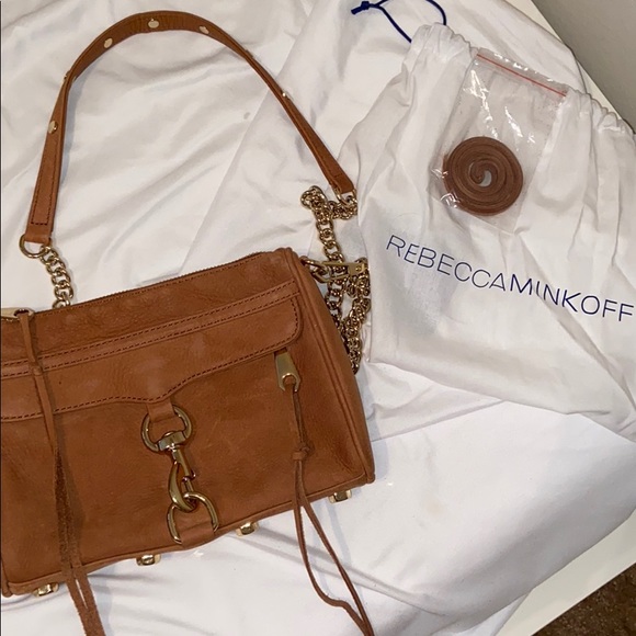 Rebecca Minkoff ALMOND mini M.A.C crossbody - Picture 1 of 5